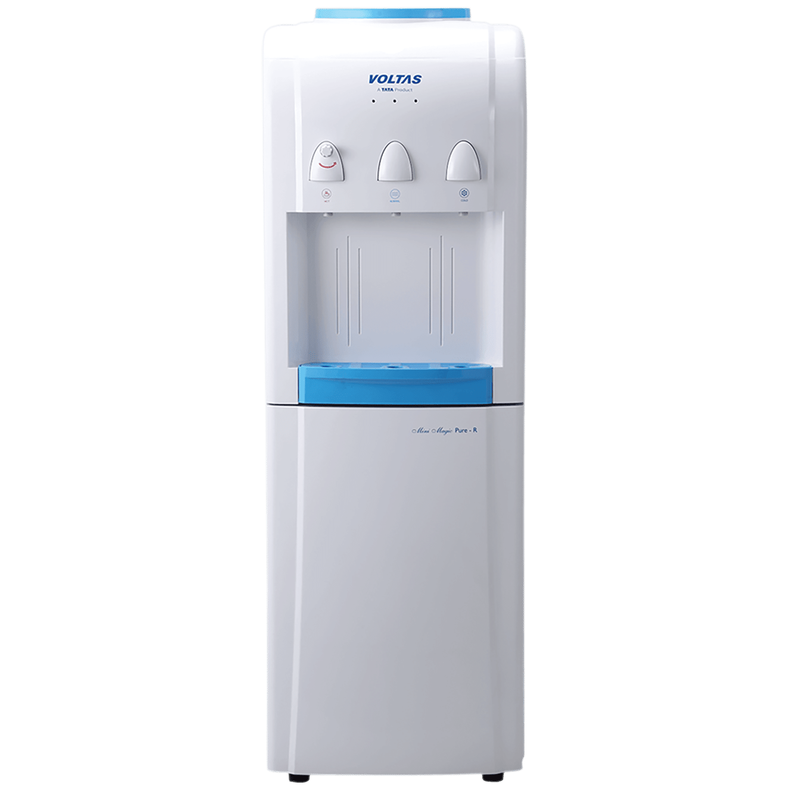 Hot cold and normal best sale water dispenser with refrigerator